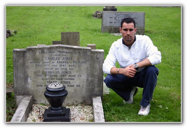CJ at Jones Family Plot